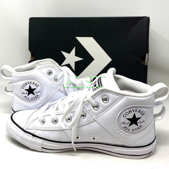 Converse AdVulc Ctas CS Mid White Women’s Sneakers - Picture 8 of 9